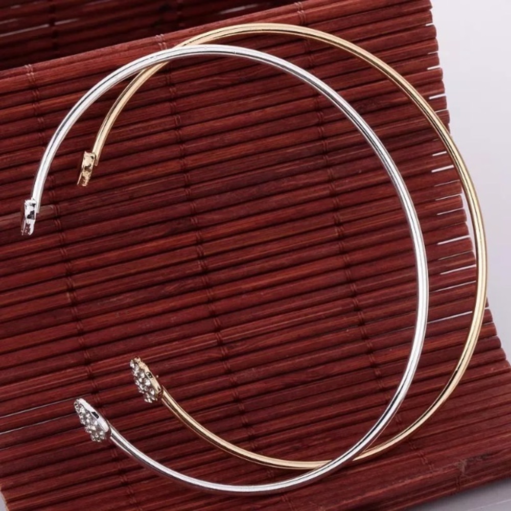 3 for $15 💛gold heart bangle bracelet - Picture 5 of 5